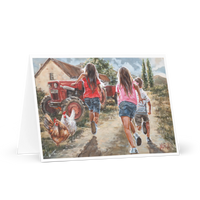 Runnning Home | Greeting Card