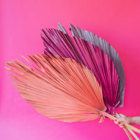Jewel Pink Large Palm (per stem)